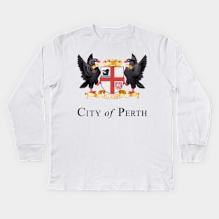 City of Perth Kids Long Sleeve T-Shirt